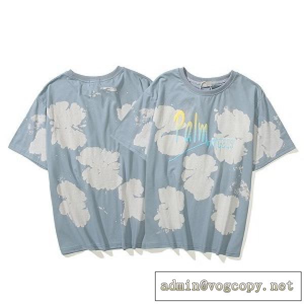 2026大好評のPalmAngels パームエンジェルス 通販 Tシャツ 夏らしいプリント 青空と雲 カジュアルな印象
