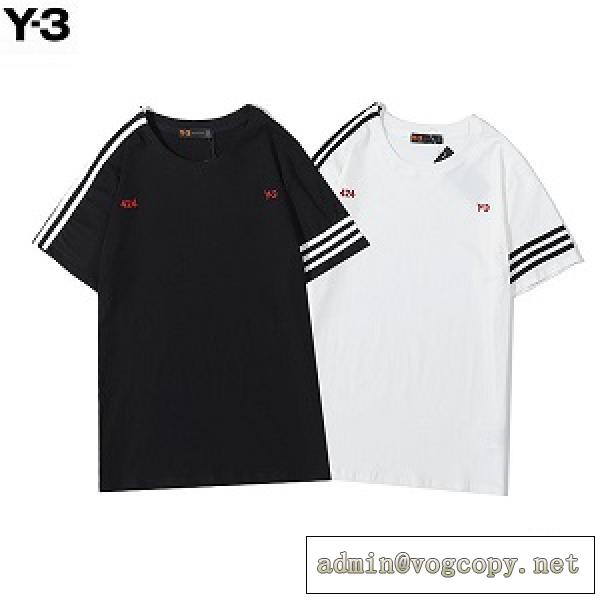 刺繡デザインY-3ｔシャツ ワイスリー 新作 コピーメンズ使いやすいコーデリラックス感 2色