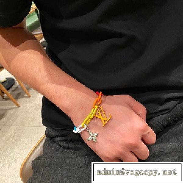 夏の人気色ヴィトン ブレスレット コピー LOUIS VUITTON激安 アクセサリー長さ21㎝