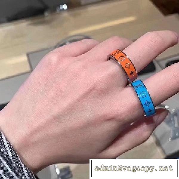 3色夏のお洒落アクセサリー LOUIS VUITTONヴィトン 指輪  コピー激安エレガント