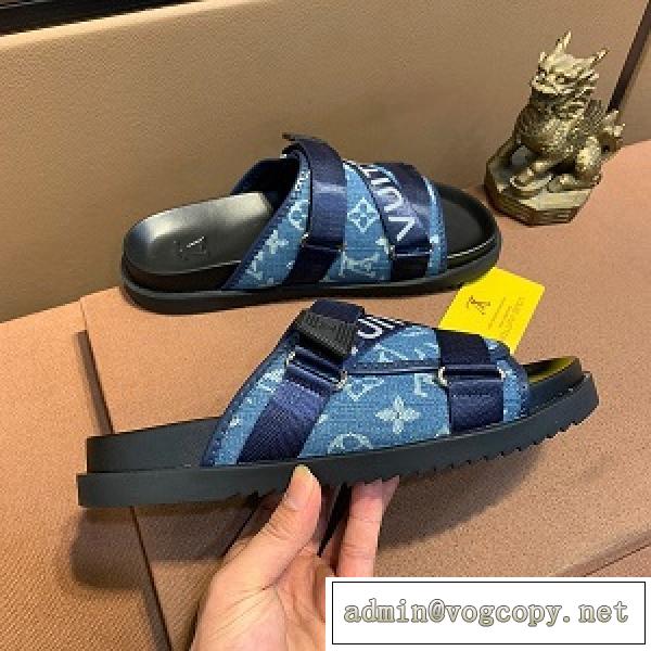 男性靴LOUIS VUITTON  ヴィトン コピー サンダル 夏ファッション 爽やかな人気アイテム