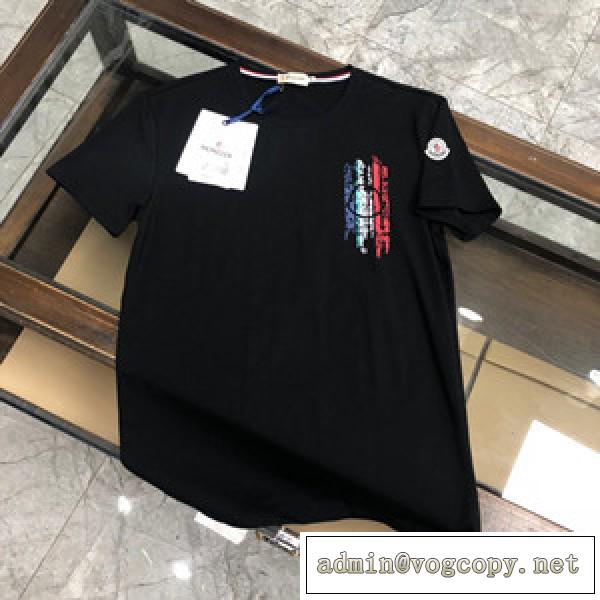 SNSで話題沸騰中 夏に欠けない一品 モンクレール Moncler T-シャツ 偽物 今手に入れたい