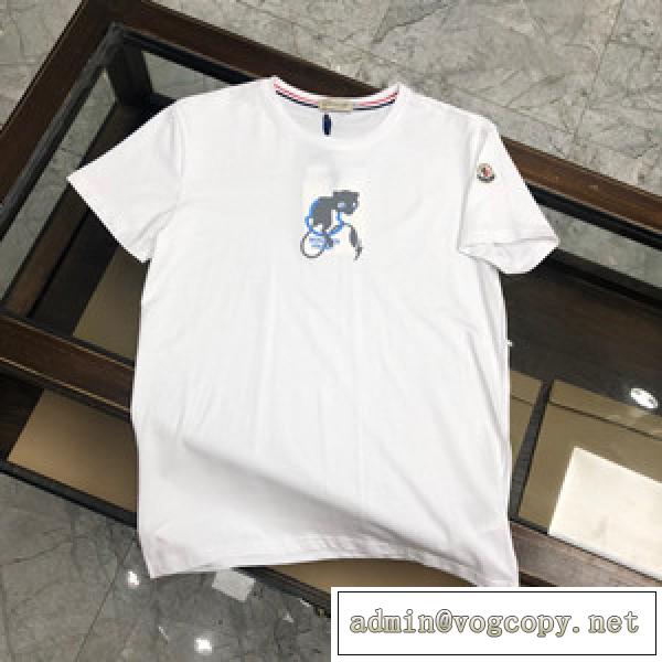 Moncler×POKEMON連名 最高級のシルクコットン生地 モンクレール 偽物 t-シャツ