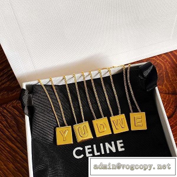 CELINE ネックレス 最新モデル セリーヌ コピー26文字の英字注文すれば英字備考
