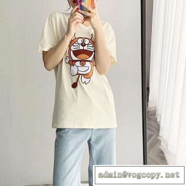 高い人気GUCC1 xドラえもん ｔシャツ 激安 2026春夏ファッションウェア