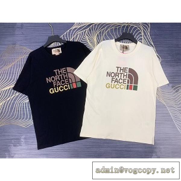 2026新作GUCC1 ✖️THE NORTH FACEｔシャツコピー安いランク上品質