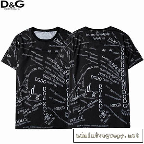 2026年春夏のトレンド押さえ ドルチェ&ガッバーナ コピー Ｔシャツ ブランドロゴ 黑