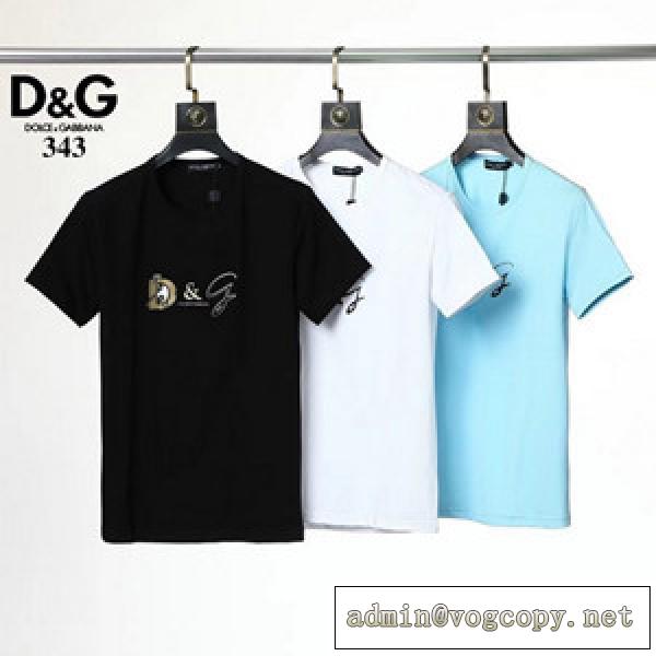 大人気のブランド安い買い物 D&G ドルチェ&ガッバーナ 偽物 Ｔシャツ