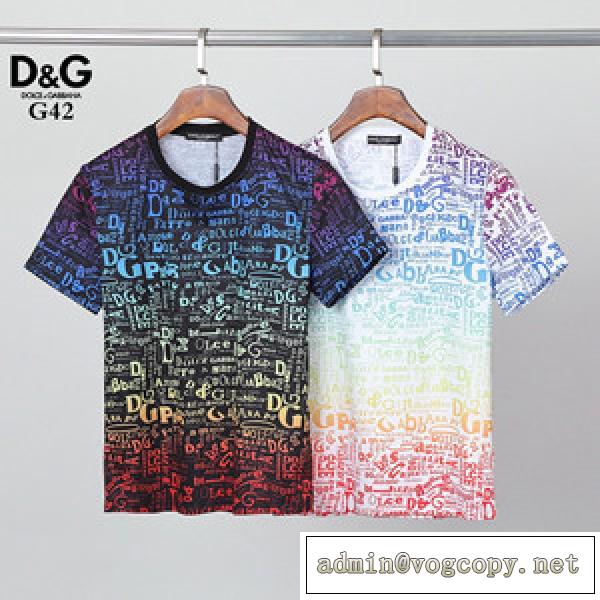 アート感溢れる ドルチェ ロゴ Ｔシャツ 偽物 コーディネートの定番アイテムになること間違いなし