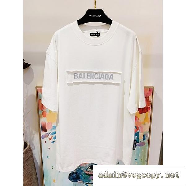 流行り2026バレンシアガ Balenciaga コピー 激安ｔシャツ logo オーバーサイズ 2色