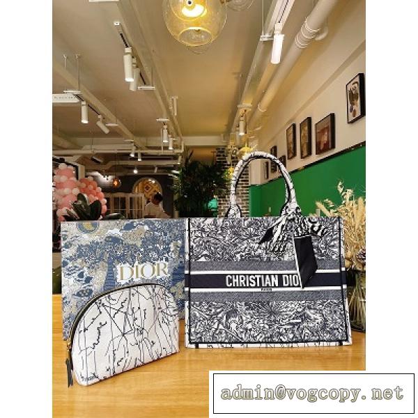 DIOR BOOK TOTE スモールバッグディオールスーパーコピー激安大きい42cm  小さい36cm