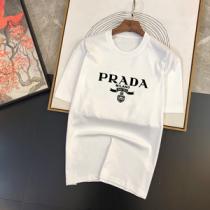 2026Prada春夏最新モデル プラダ t -シャツ 偽物 100%コットンの半袖tシャツ 快適通気性