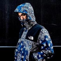 Supreme  the north face 14fwBANDANA MOUNTAIN PARKA JACKET SUP  シュプリームコピージャケット定番商品