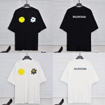 高品質笑顔、花プリント 2026夏最新モデル Balenciaga バレンシアガ...