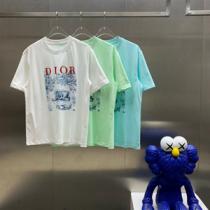 Tシャツ ディオール コピー Dior 程良く厚みがありながらも コットン100％のナチュラルな風合い