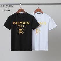 程良く厚みがありながら Balmain バルマン Tシャツ 偽物 コットン100％のナチュラルな風合い