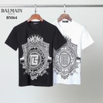 バルマン Balmain Tシャツ 偽物 コーディネートの定番アイテムになること間違いなし