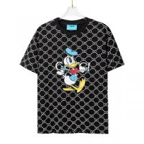 2026ディズニー GUCC1 コラボ カートゥーンミッキー　ダブルロゴ Tシャツ コピー