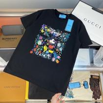 春夏2026新しい花ミッキーマウス半袖TシャツGUCC1 スーパーコピー激安通販