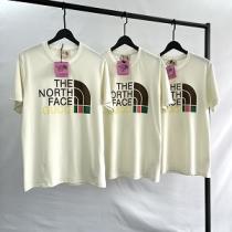 Gucc1✖️TNFコラボｔシャツ 激安 2026春夏スタイル 快適な着心地 半袖