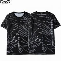 2026年春夏のトレンド押さえ ドルチェ&ガッバーナ コピー Ｔシャツ ブランドロゴ 黑