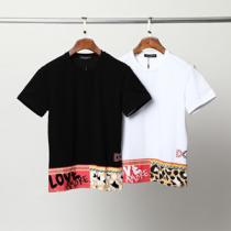 ワイドなサイズ感がどこかトレンド性のある雰囲気に ドルチェ D&G 半袖 Tシャ...