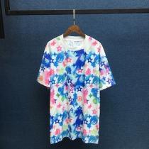 ルイヴィトン コピーTシャツ ウォーターカラーモノグラムゆったりめな着こなしLouis Vuitton春夏2026新品登場