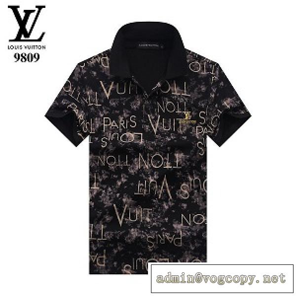 激安Louis Vuitton ヴィトポロシャツンメンズ スーパーコピー 個性を主張新作プリントで遊び心上品