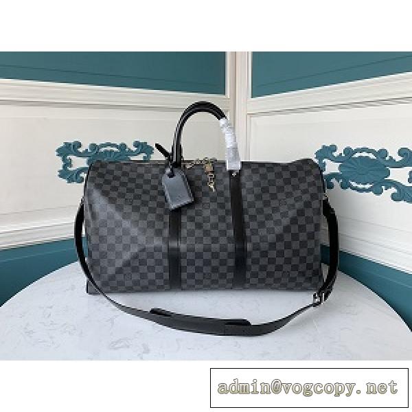 定番デザインLOUIS VUITTON  Damier Graphiteルイヴィトンボストンバッグコピー品質高さM41416