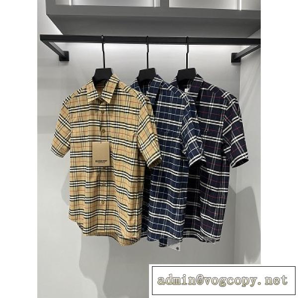 BURBERRY激安販売バーバリーシャツ新作スーパーコピー人気2026トレンドメンズスタイリッシュ上品