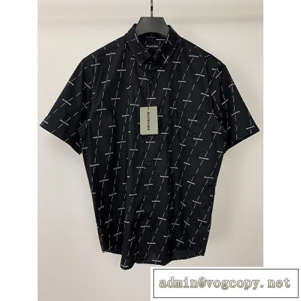 限定商品BALENCIAGA バレンシアガシャツコピー販売21Ss春夏 LOGOプリント上質な人気アイテム黑白2色 ユニセックス
