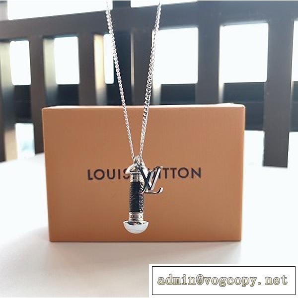 品質保証LOUIS VUITTONダンベルのネックレスルイヴィトンアクセサリーコピー2026春夏人気色65-55-50cm調整可能