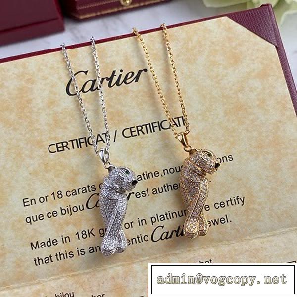 人気逸品カルティエコピーヒョウネックレス2026お買い得最高品質18ｋアクセサリー CARTIER人気商品