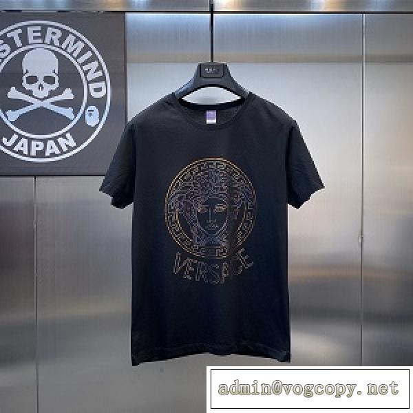 品質高さ2026新作ヴェルサーチ ｔシャツコピーVERSACE春夏メンズファッションカジュアル上品
