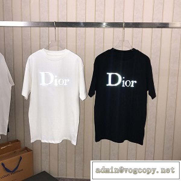 鮮やかな配色DIOR 偽物ディオールｔシャツ 人気色2026トレンドユニセックス個性的なデザイン逸品