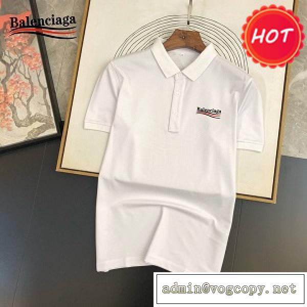 2026トレンド BALENCIAGA偽物 バレンシアガポロシャツ激安販売スタイリッシュなメンズ服品質高い