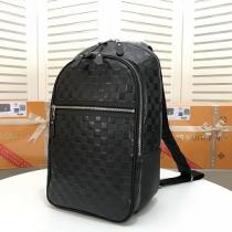 今回オススメヴィトンリュックコピーDamier Graphite LouisVuitton人気ランキングビジネスカジュアルな逸品