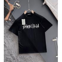 日本未入荷BALENCIAGA バレンシアガｔシャツコピー2026ss新作エレガントな刺繡デザイン半袖服
