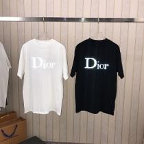 鮮やかな配色DIOR 偽物ディオールｔシャツ 人気色2026トレンドユニセックス...