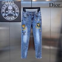 芸能人DIOR ディオール偽物デニムジーンズトレンド2026春夏ストリート系のフ...