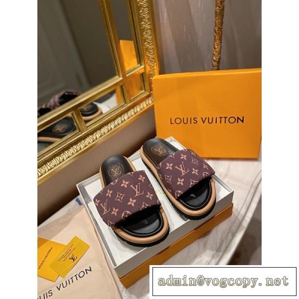 存在感抜群ルイヴィトン偽物サンダル人気2026トレンドストリートファッション落ち着きLOUIS VUITTON新品