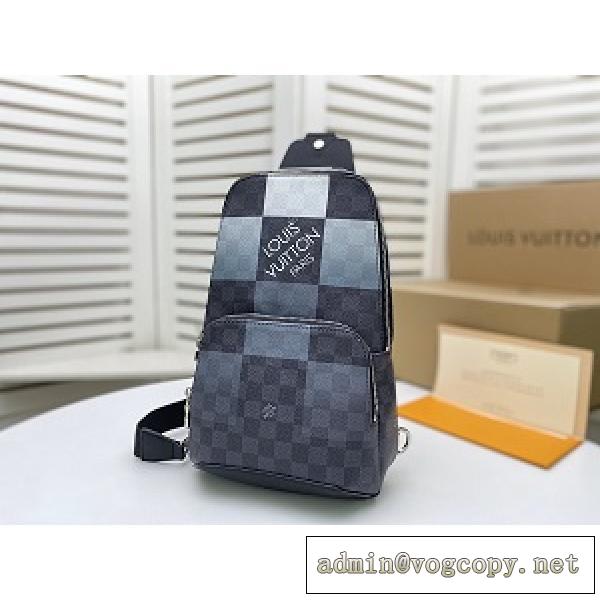 高品質ヴィトンボディバッグコピー LOUIS VUITTON Damier Graphite Giant大人気エレガントなN40403 N40404