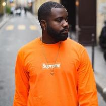 おしゃれロングｔ人気秋冬トレンドシュプリームコピーストリートファッション感Supreme 20fw Box Logo L/S Tee 