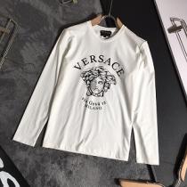 ３色秋冬2026新品VERSACE メンズロングｔ激安ヴェルサーチコピーおしゃれなトップス一番人気使いやすいコーデ
