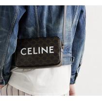 品質保証CELINEコピートリオンフキャンバスメッセンジャーバックメンズセリーヌショルダーバッグ人気数量限定