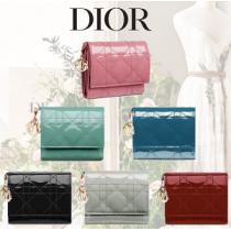 100％品質保証三つ折り財布 LADY DIOR ロータスウォレット 上質な2026人気ランキングブランドディオール偽物通販
