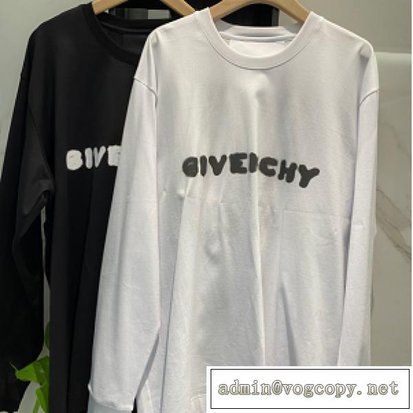 21/22AW ジバンシー 激安ブランド偽物GIVENCHYロングｔメンズ流行り着こなしスタイリッシュオーバーサイズ