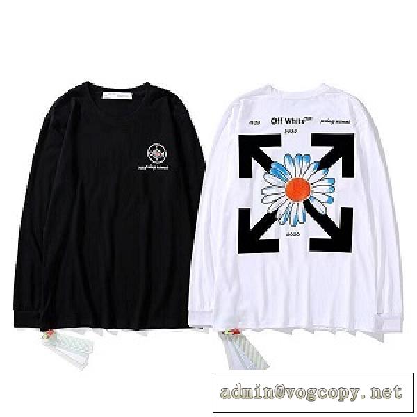 激安人気色Off Whiteメンズ長袖ｔシャツ好評品ロングｔオフホワイトスーパーコピー販売2026トレンド高級アイテム