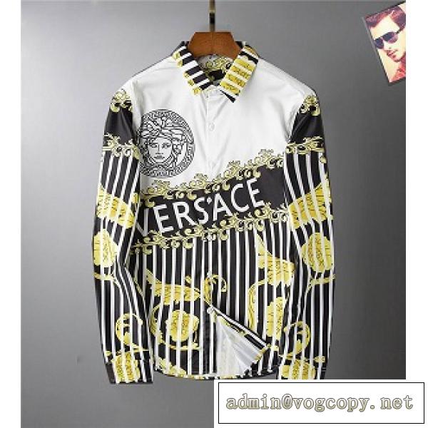 秋冬新品【Versace】ヴェルサーチコピーメンズシャツおしゃれ2026流行り使いやすい着こなし男性服