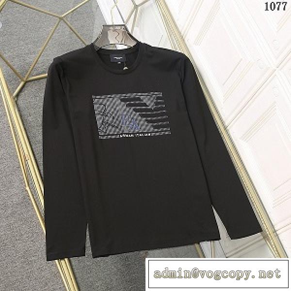 人気色♪ARMANI新品アルマーニスーパーコピー通販ロングｔ個性的洒落感メンズ長袖ｔシャツコーデ